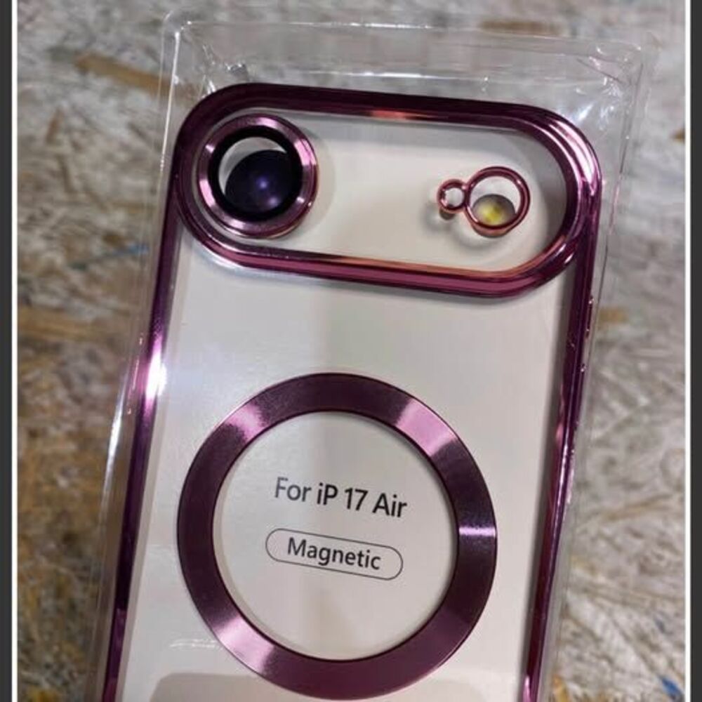 Magnetic for iPhone 17 Air Case with Privacy Screen Protector & Full Camera Cove